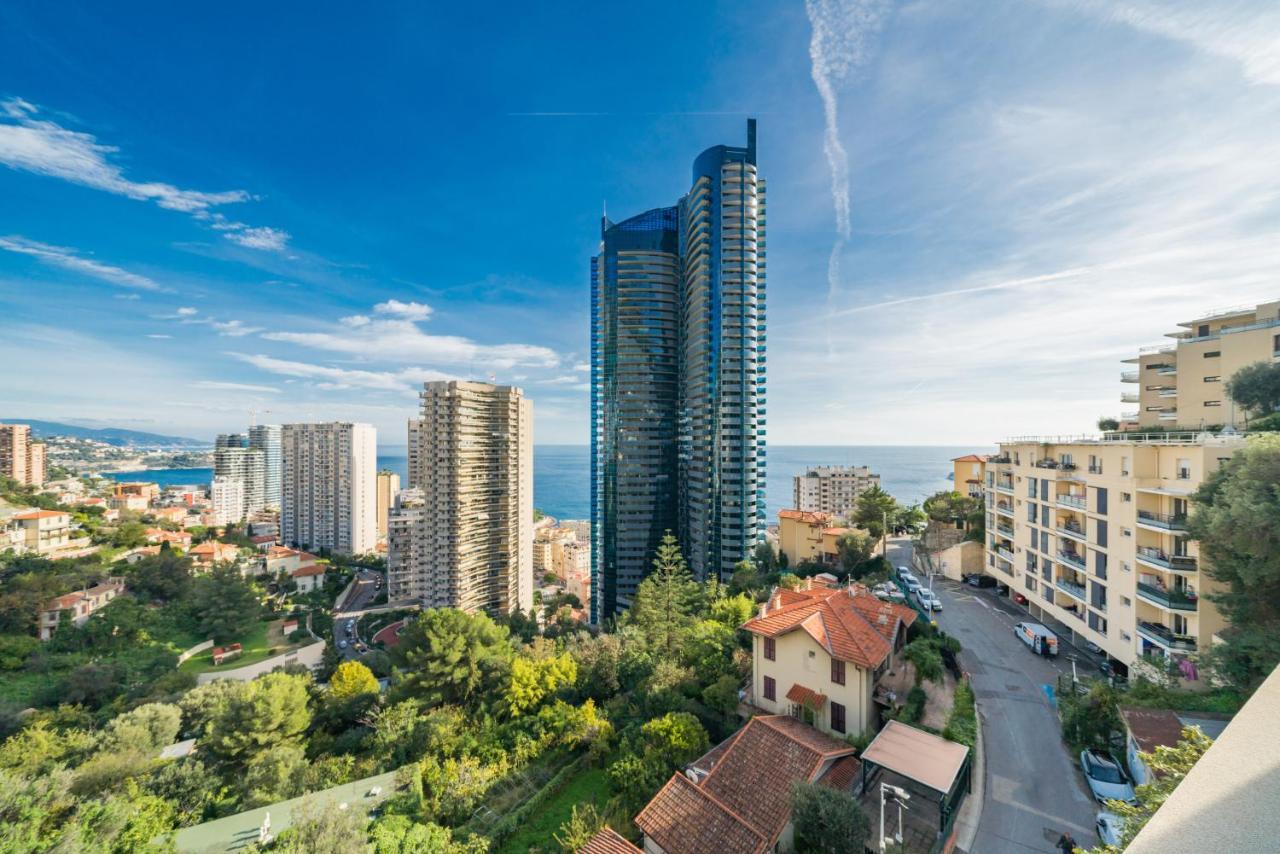 5Mn Monaco - Terrasse Vue Mer - Parking - Be Beausoleil Luaran gambar