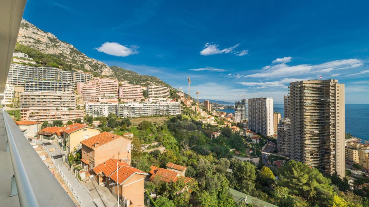 5Mn Monaco - Terrasse Vue Mer - Parking - Be Beausoleil Luaran gambar