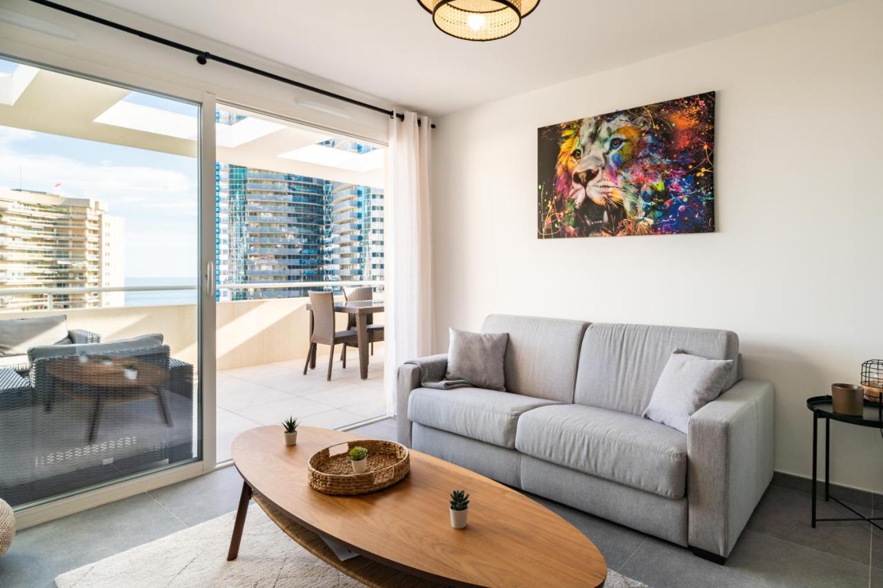 5Mn Monaco - Terrasse Vue Mer - Parking - Be Beausoleil Luaran gambar