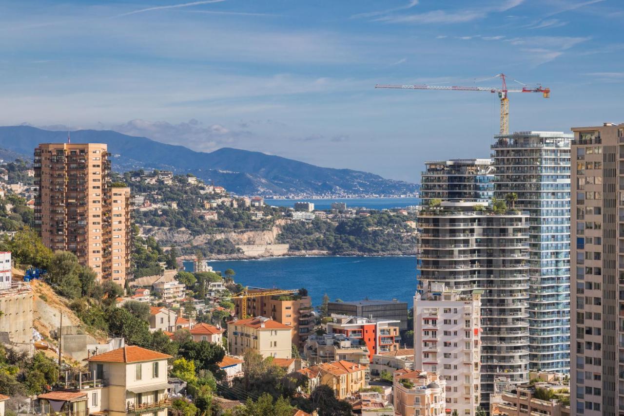 5Mn Monaco - Terrasse Vue Mer - Parking - Be Beausoleil Luaran gambar